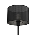 lampka gab. Loft shade H 58 black, cylinder shade dia 250, h 170 black 1xE27
