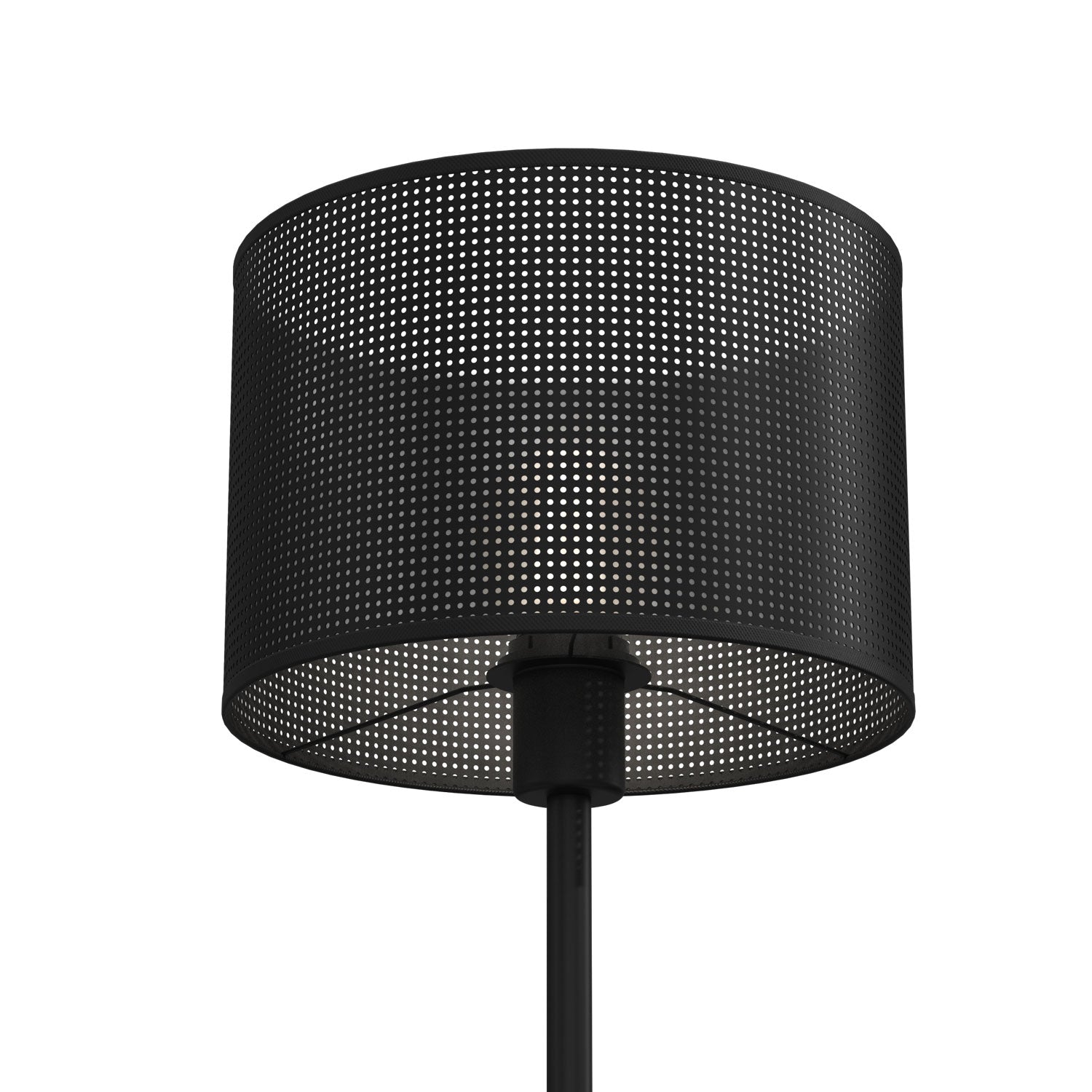 lampka gab. Loft shade H 58 black, cylinder shade dia 250, h 170 black 1xE27