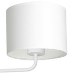 kinkiet Arden white, cylinder shade dia 180, h 150 white 1xE27