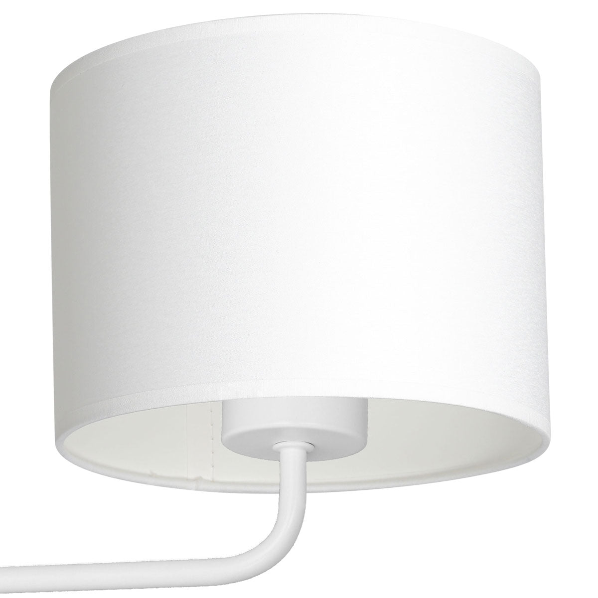 kinkiet Arden white, cylinder shade dia 180, h 150 white 1xE27