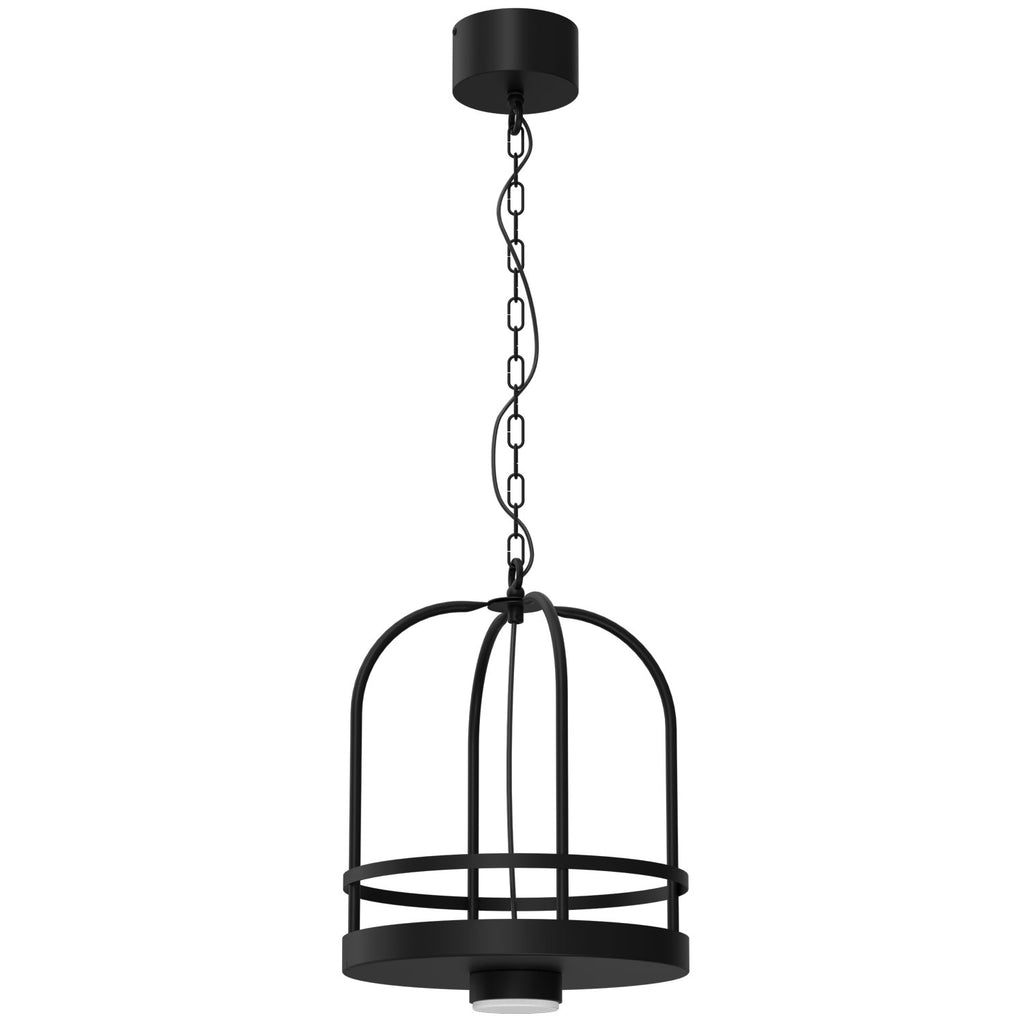żyrandol Zona round dia 300 black, 1xGX53