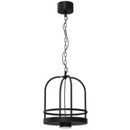 żyrandol Zona round dia 300 black, 1xGX53