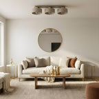 plafon Marti beige/gold 3xE27