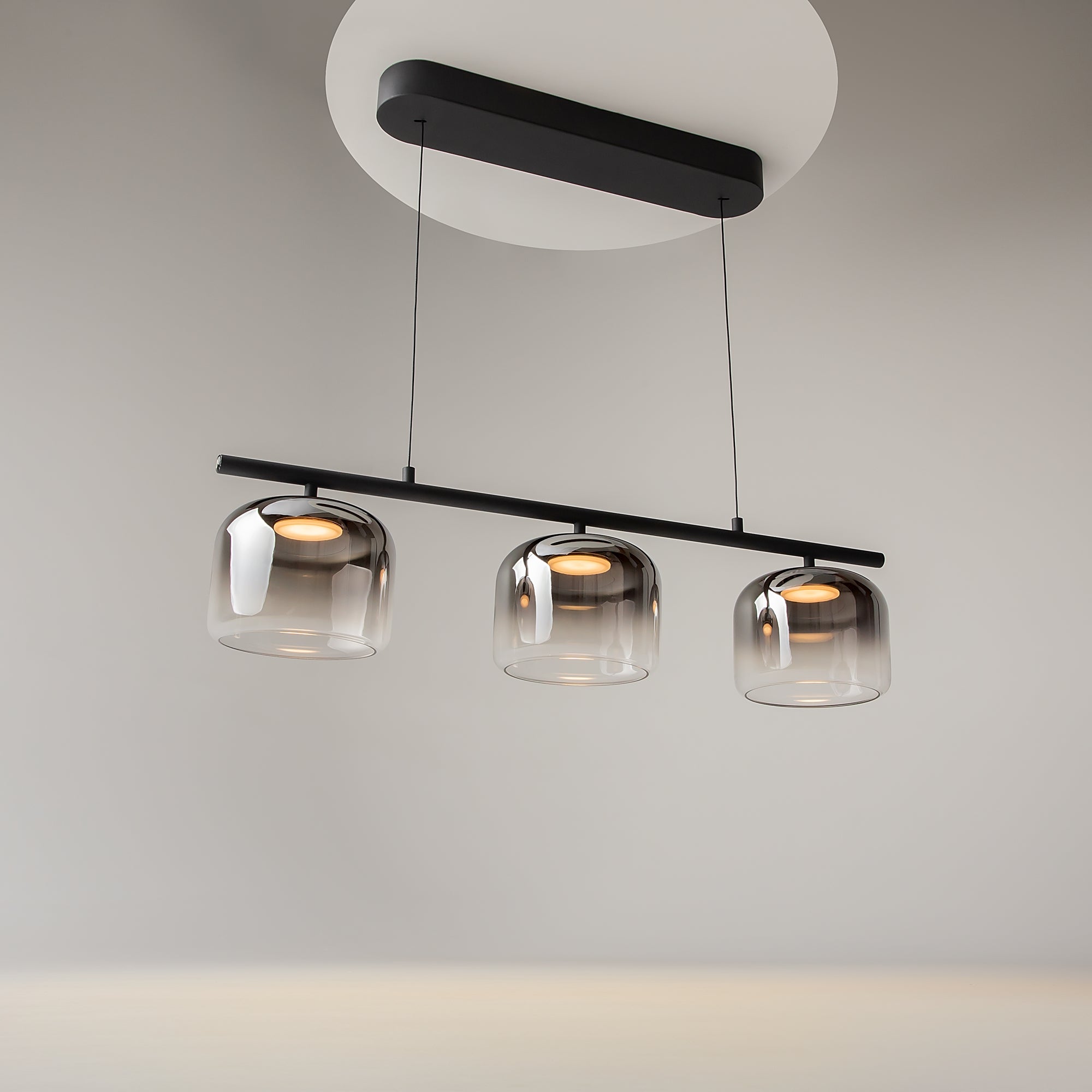 Maytoni Lampa wisząca Spirito - Metal - Czarny MOD286PL-L12B3K