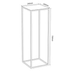 Flower stand Column A 700x240x240 gold