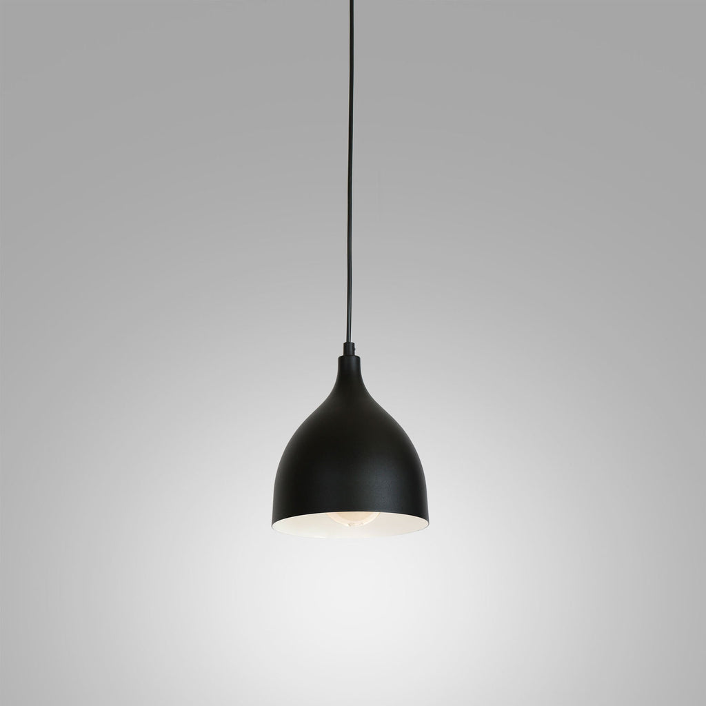 żyrandol Noak classic black/white 1xE27