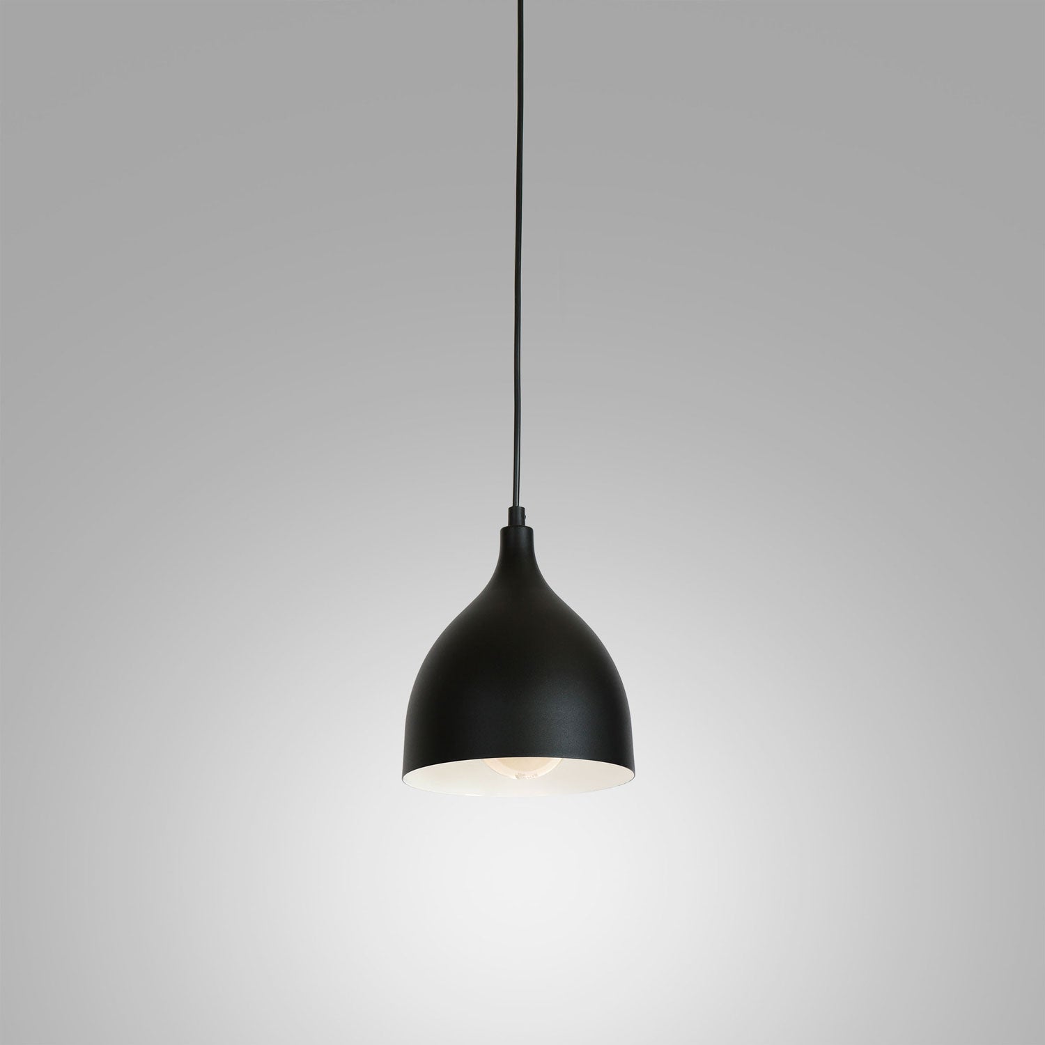 żyrandol Noak classic black/white 1xE27