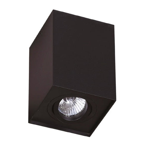 Maxlight Plafon Basic Square - Metal - Czarny C0071