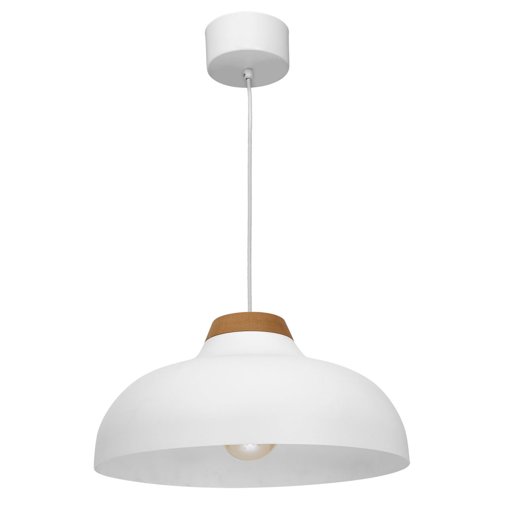 żyrandol Burgos white 1xE27