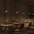 Maytoni Lampa wisząca Bassa - Metal - Czarny MOD501PL-L20BK