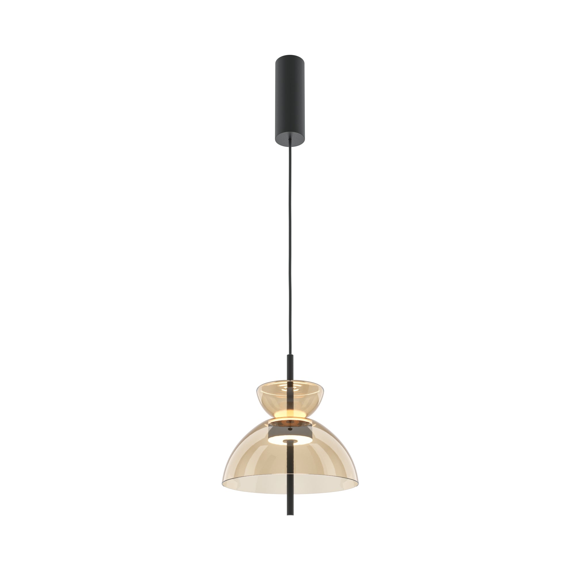 Maytoni Lampa wisząca Bangkok - Metal - Czarny MOD185PL-L12CG3K2