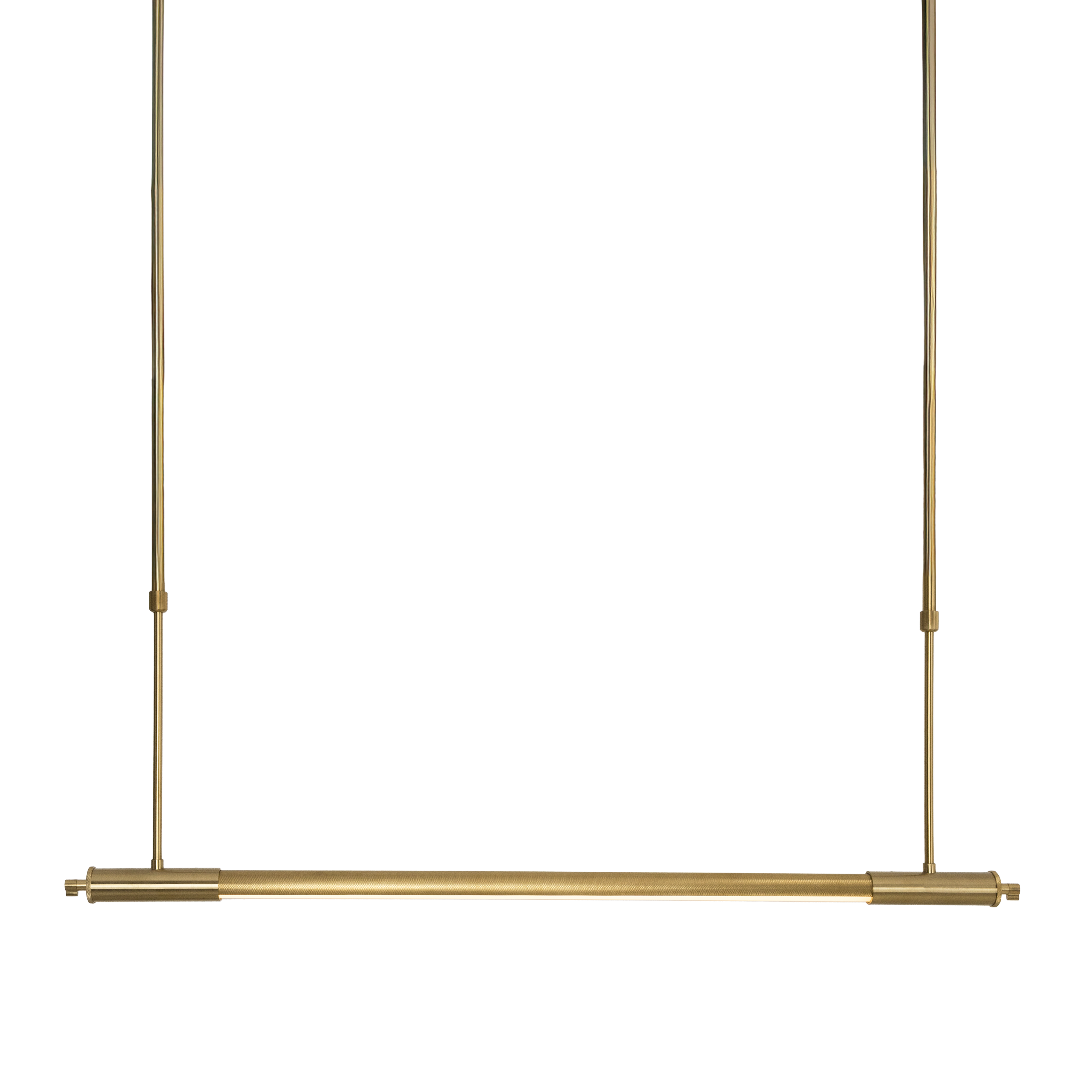 Maxlight Lampa wisząca Flusore - Aluminium + silikon - Złoty szczotkowany P0660D