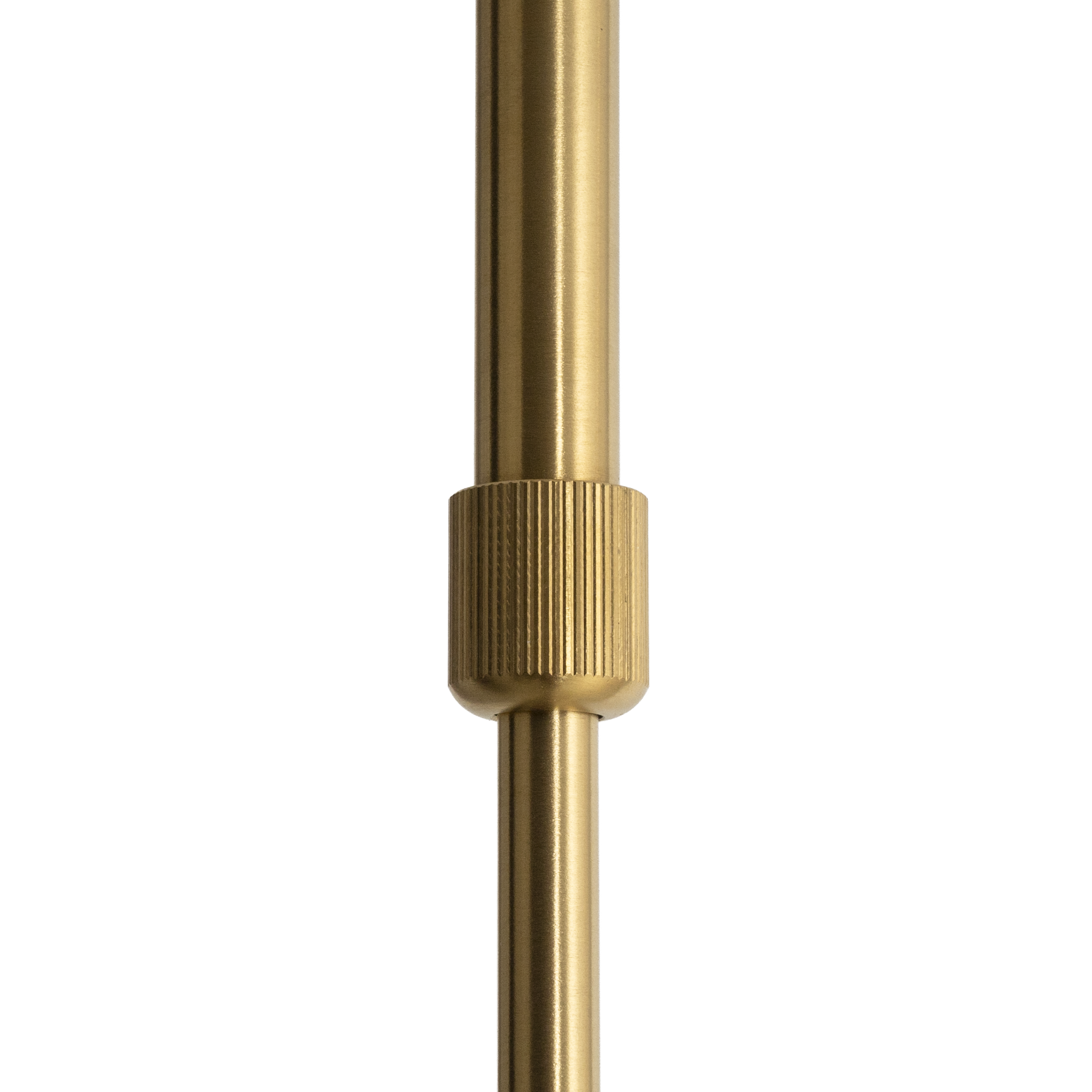 Maxlight Lampa wisząca Flusore - Aluminium + silikon - Złoty szczotkowany P0660D