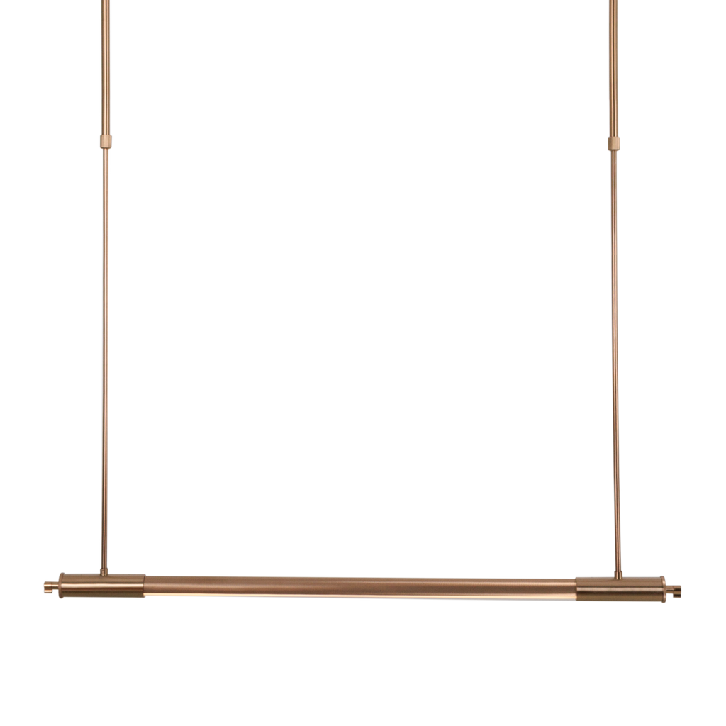 Maxlight Lampa wisząca Flusore - Aluminium + silikon - Brushed copper P0659D