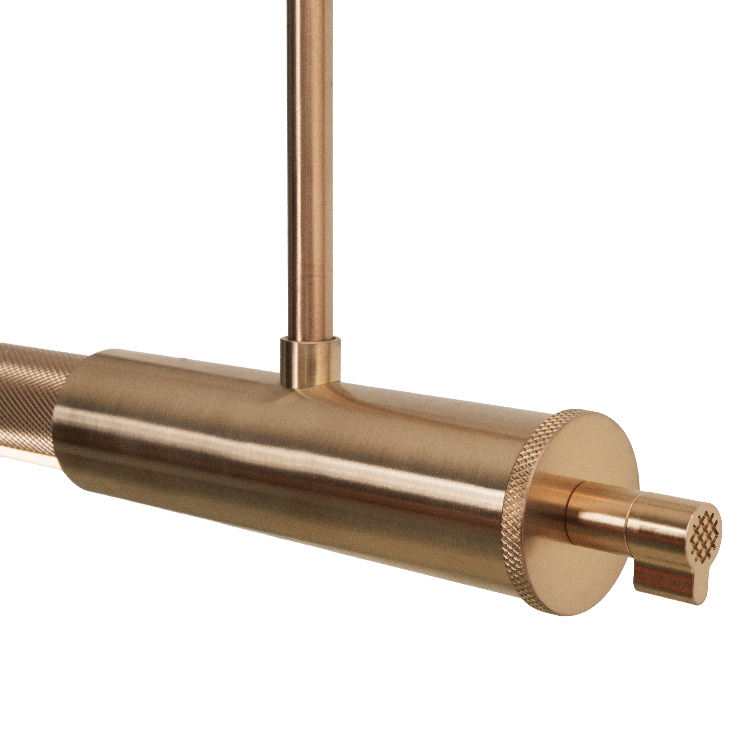Maxlight Lampa wisząca Flusore - Aluminium + silikon - Brushed copper P0659D