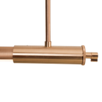 Maxlight Lampa wisząca Flusore - Aluminium + silikon - Brushed copper P0659D