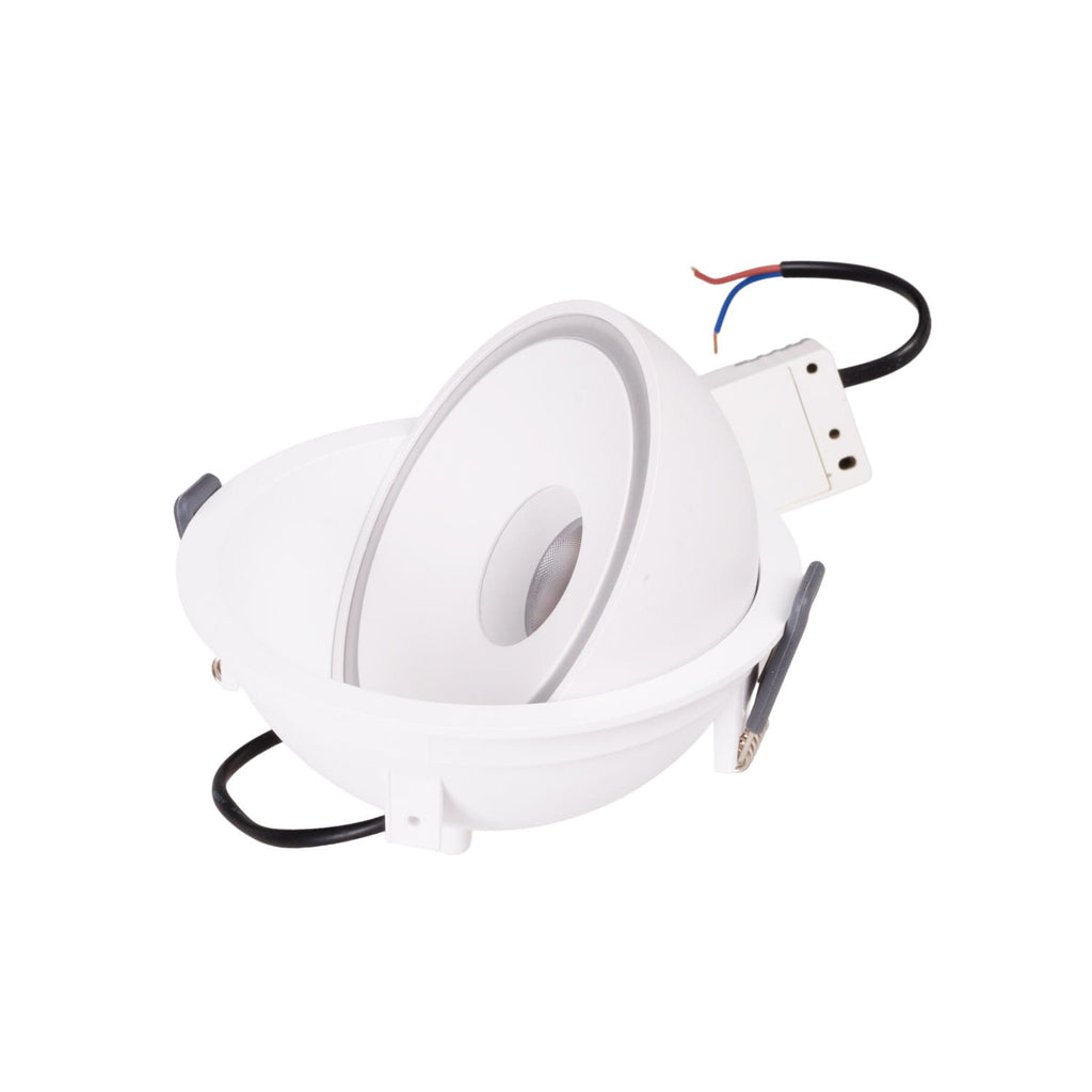 Maxlight Oprawa wpuszczana Vector 10W - Aluminium - Biały H0139