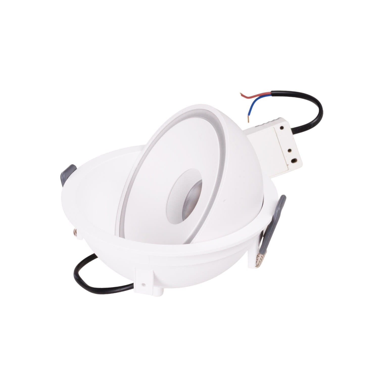 Maxlight Oprawa wpuszczana Vector 10W - Aluminium - Biały H0139