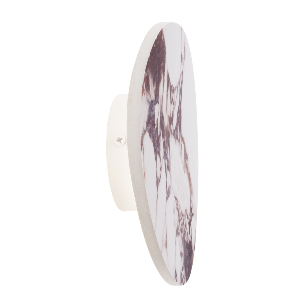 Maxlight Kinkiet Marbles - Wycinek płytki ceramicznej - Biały W0390