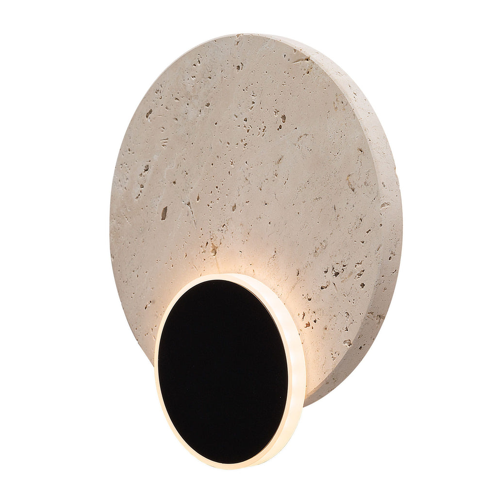 Maxlight Kinkiet Travertino - Trawertyn - Czarny W0394
