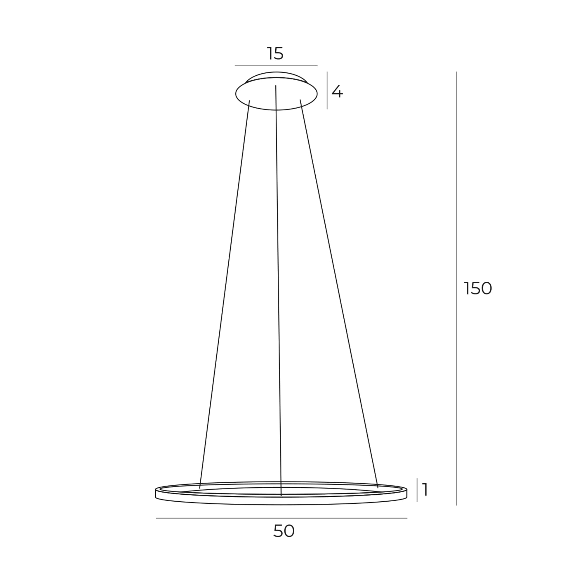 Maxlight Lampa wisząca Queen 50cm - Stal nierdzewna + akryl - Złoty szczotkowany P0493