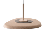 Maxlight Lampa wisząca Deux - Filc + akryl + aluminium - Kremowy + szary P0561