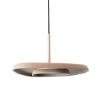 Maxlight Lampa wisząca Deux - Filc + akryl + aluminium - Kremowy + szary P0561