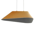 Maxlight Lampa wisząca Carbon - Filc - Żółty + szary P0569