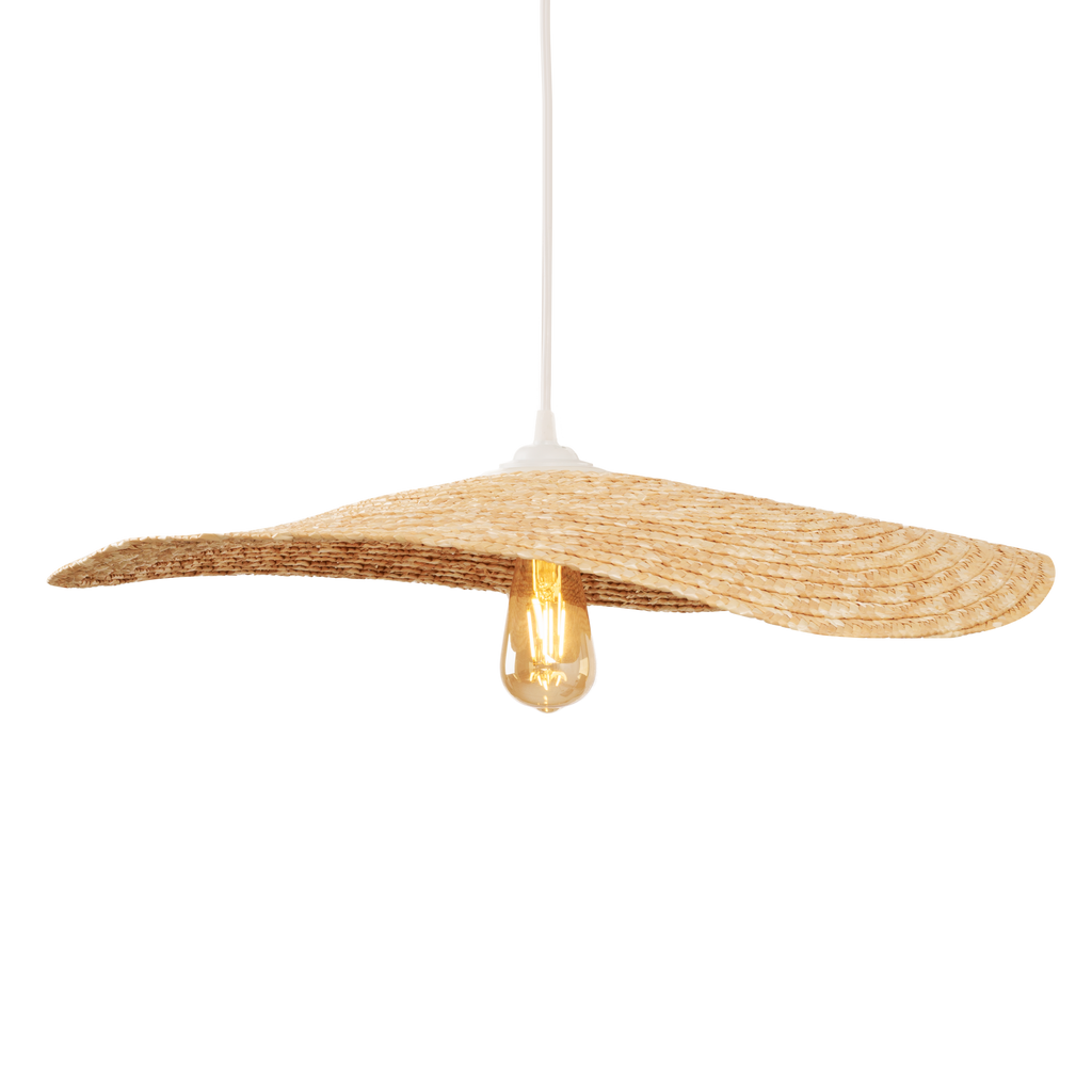 Maxlight Lampa wisząca Nap - Słoma pszenna - Biały P0581