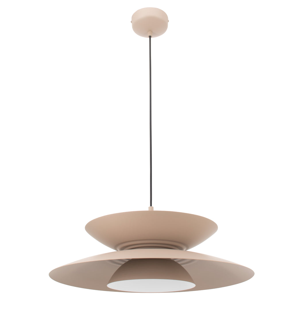 Maxlight Lampa wisząca Mayumi - Aluminium - Beżowy NCS S 3010-Y50R P0698