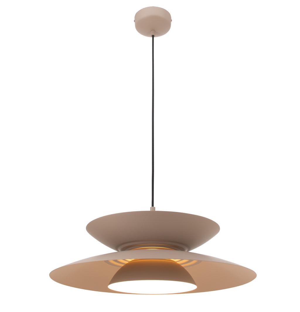 Maxlight Lampa wisząca Mayumi - Aluminium - Beżowy NCS S 3010-Y50R P0698