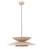 Maxlight Lampa wisząca Mayumi - Aluminium - Beżowy NCS S 3010-Y50R P0698
