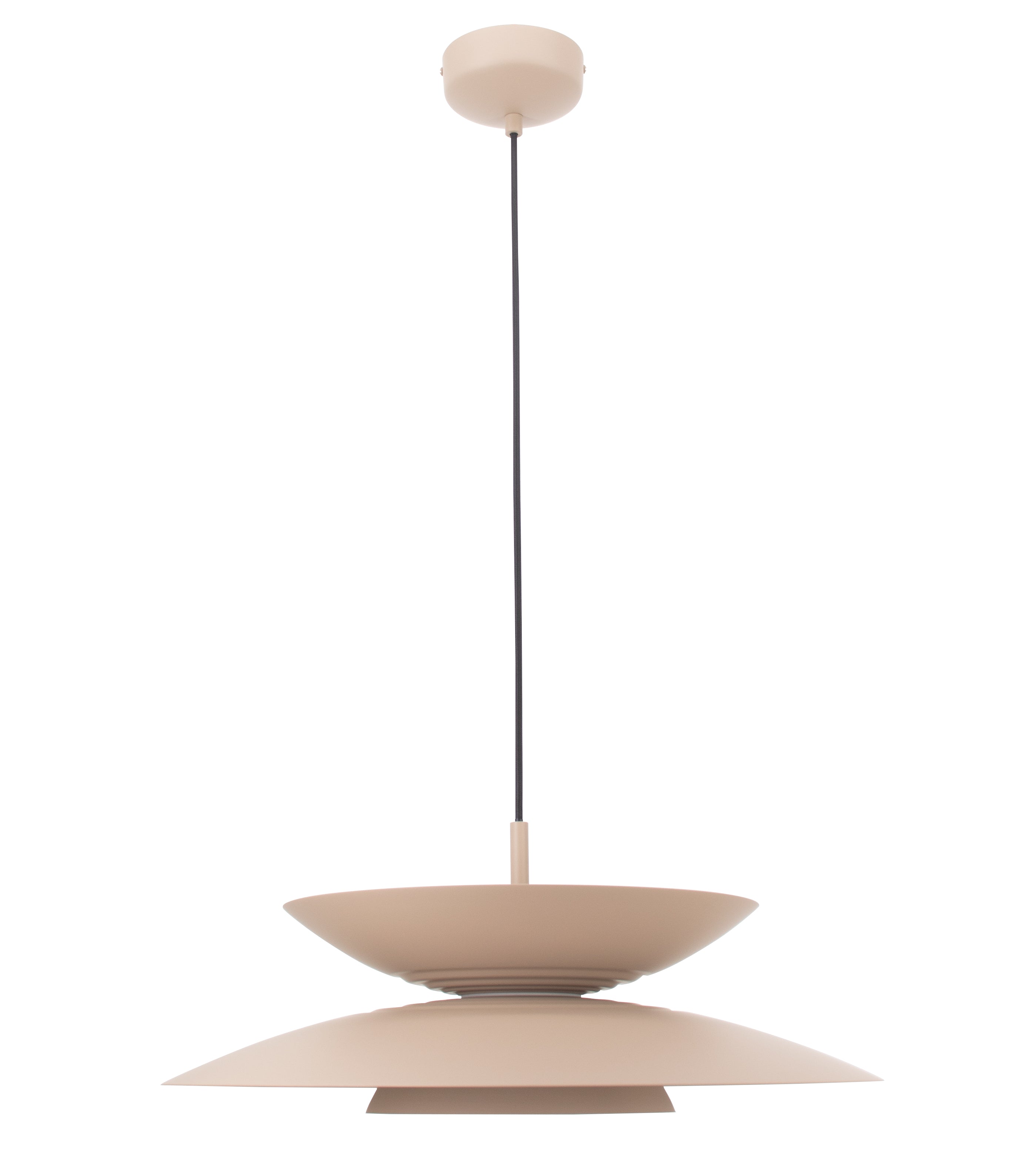 Maxlight Lampa wisząca Mayumi - Aluminium - Beżowy NCS S 3010-Y50R P0698