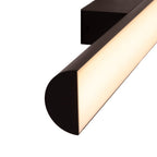 Maxlight Kinkiet Tampa 60cm - Metal - Czarny C0241