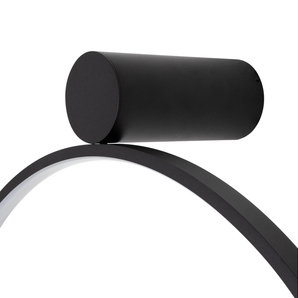 Maxlight Kinkiet Visual 24W - Aluminium + plastik - Czarny W0435