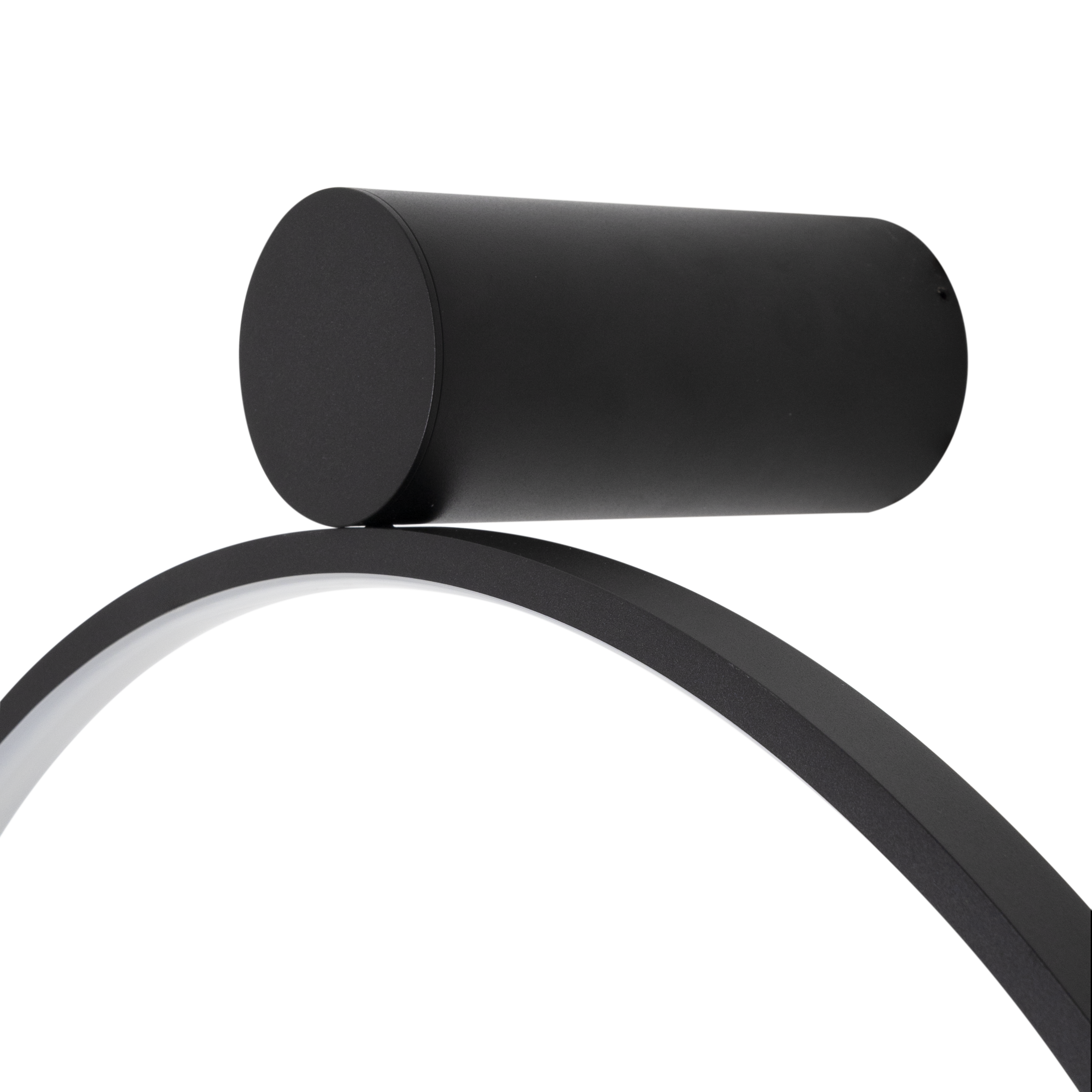 Maxlight Kinkiet Visual 24W - Aluminium + plastik - Czarny W0435