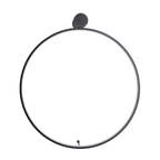 Maxlight Kinkiet Visual 24W - Aluminium + plastik - Czarny W0435
