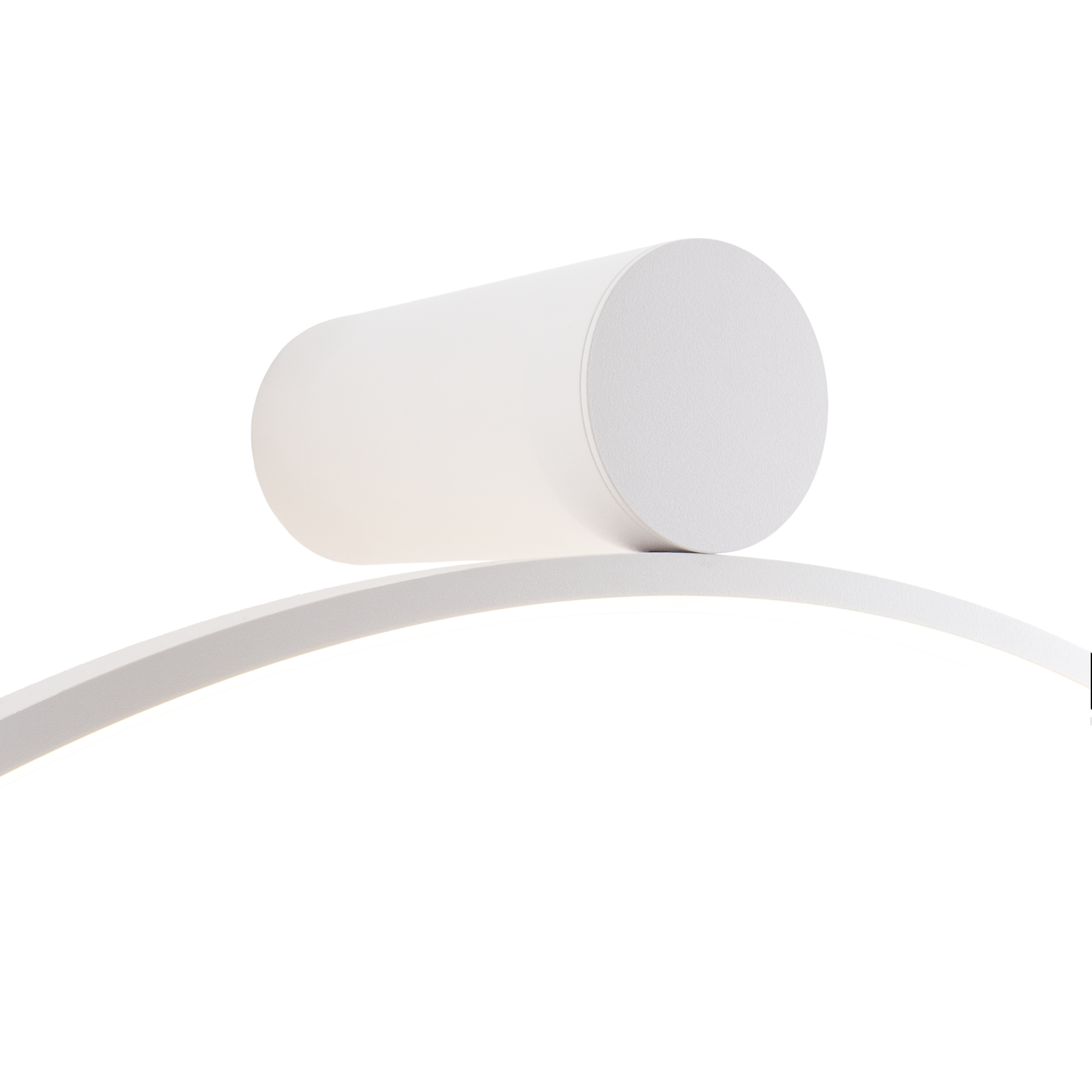 Maxlight Kinkiet Visual 30W - Aluminium + silikon - Biały W0436