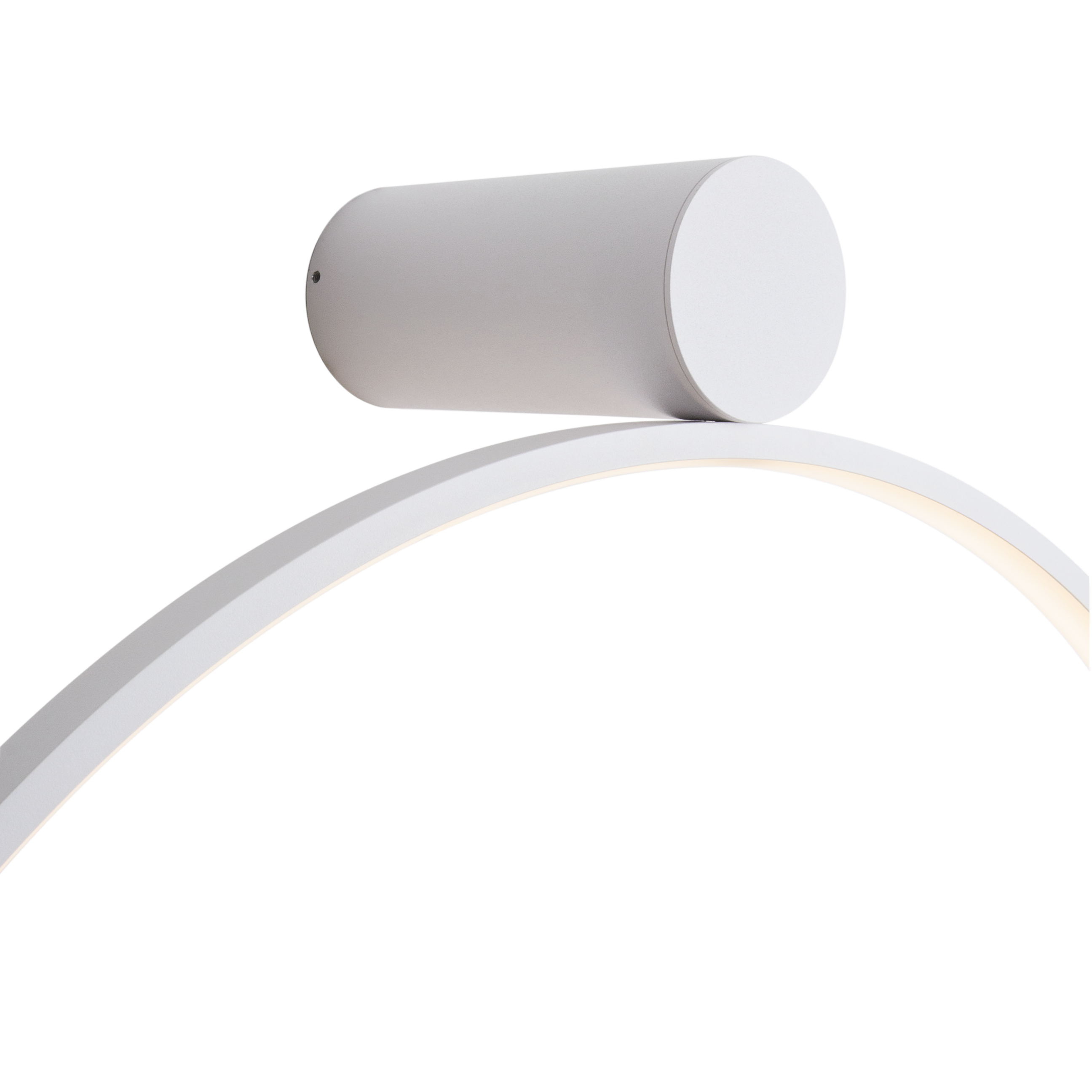 Maxlight Kinkiet Visual 24W - Aluminium + silikon - Biały W0434