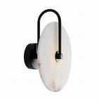 Maxlight Kinkiet Retro - Alabaster - Czarny W0401