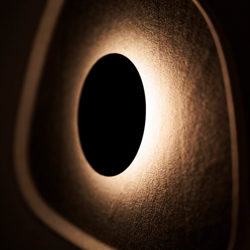 Maxlight Kinkiet Deux - Filc + akryl + aluminium - Czarny + szary W0558