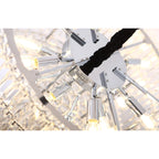 Maxlight Lampa wisząca Puccini 40cm - Metal + szkło - Chrom P0266