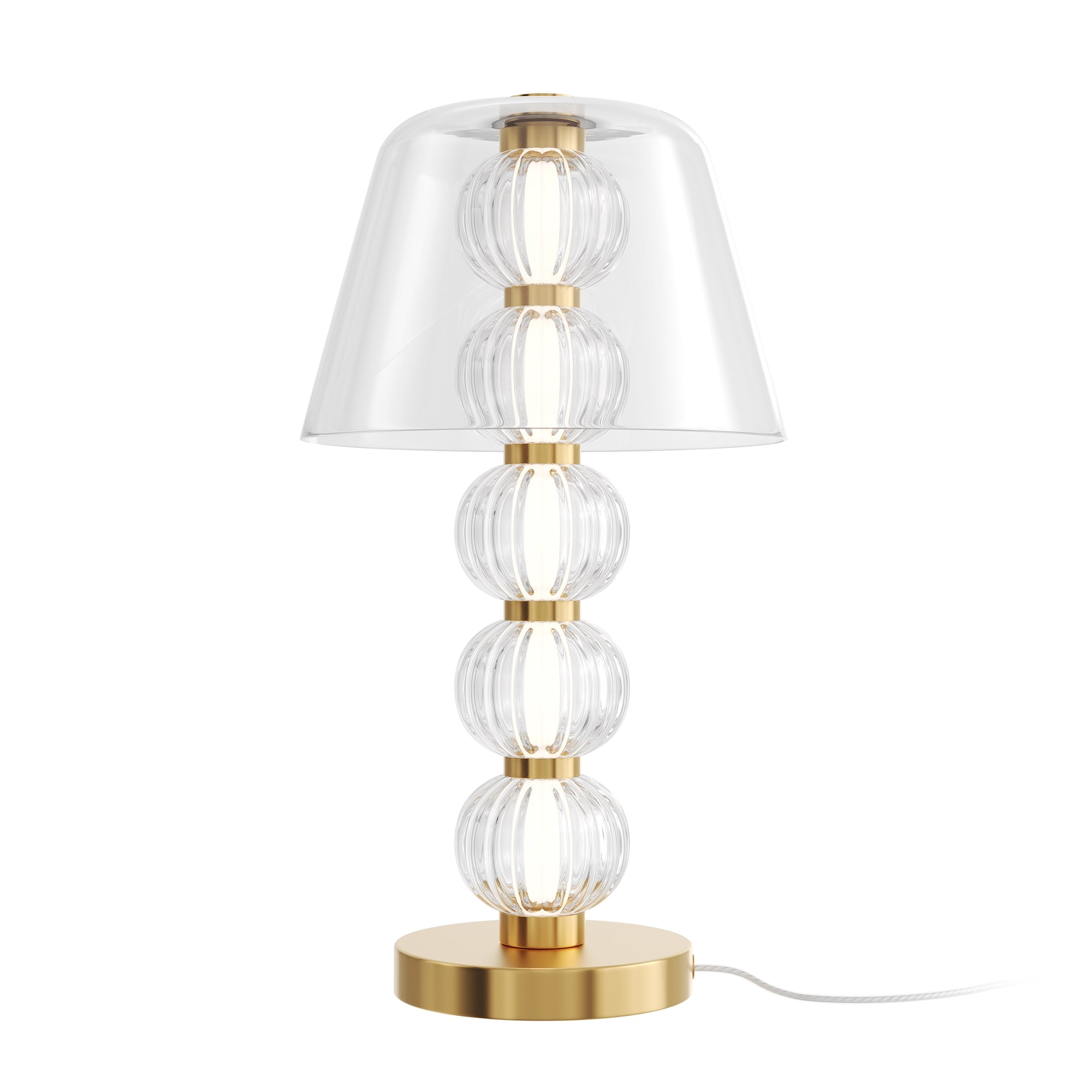 Maytoni Lampa stołowa Amulet - Metal - Złoty MOD555TL-L8G3K