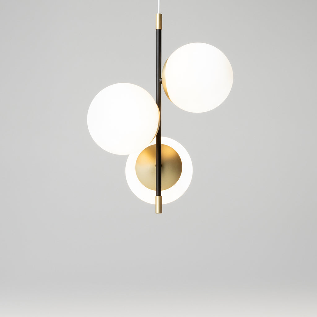 Maytoni Lampa wisząca Nostalgia - Metal - Czarny MOD048PL-03G