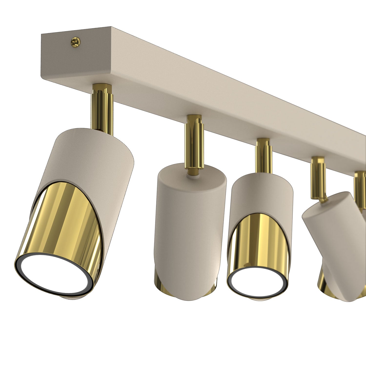 spot Shift line bar 900, beige/gold 6xGU10