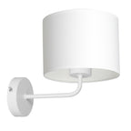 kinkiet Arden white, cylinder shade dia 180, h 150 white 1xE27