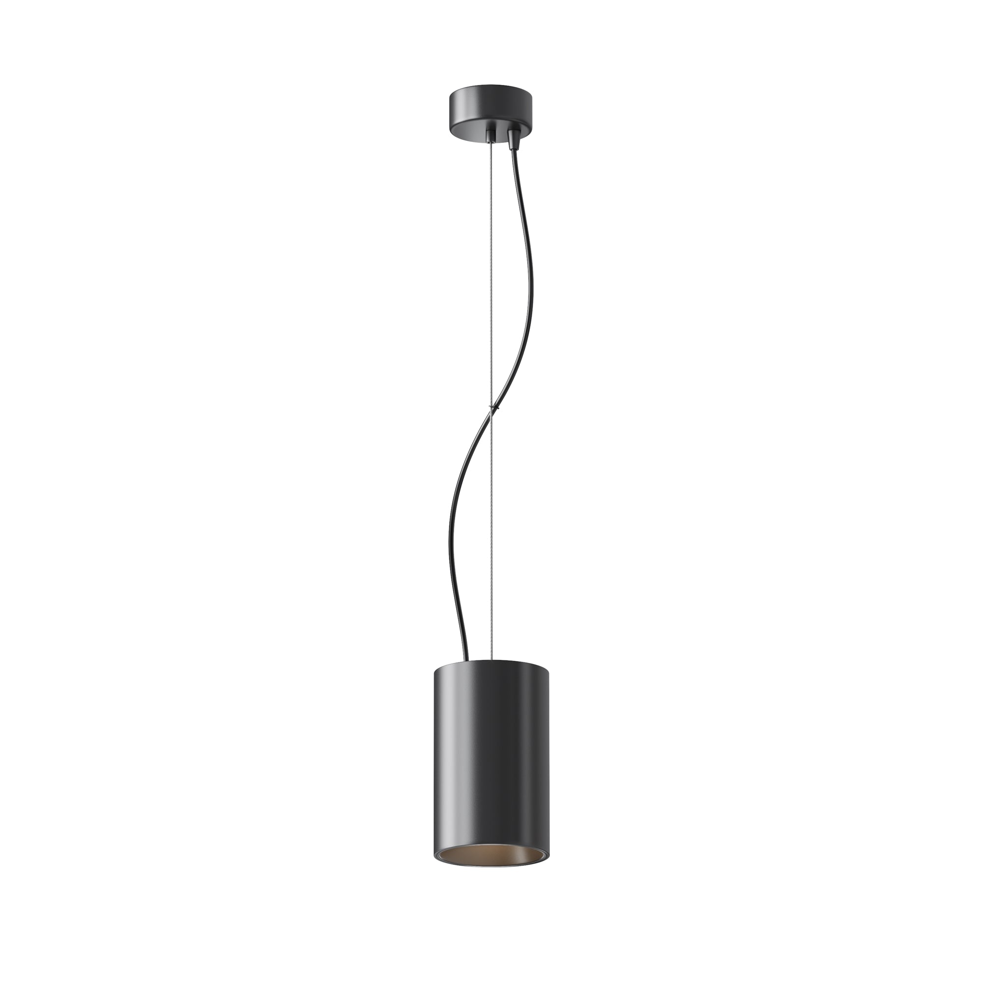 Maytoni Lampa wisząca Efir - Aluminium - Czarny P089PL-25W3K-B