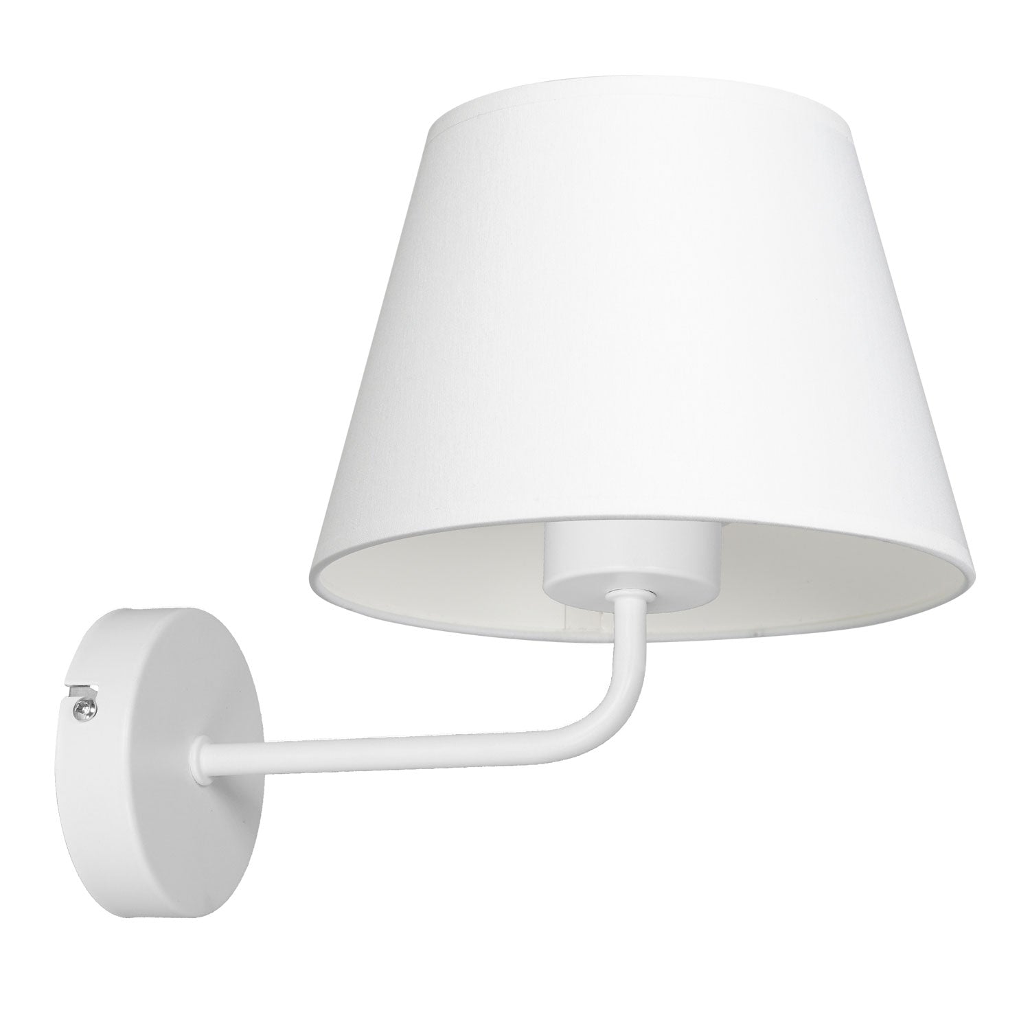 kinkiet Arden white, cone shade dia 130/200, h 150 white 1xE27