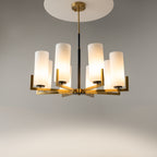 Maytoni Lampa wisząca Fortano - Metal - Czarny + mosiądz MOD089PL-08BS