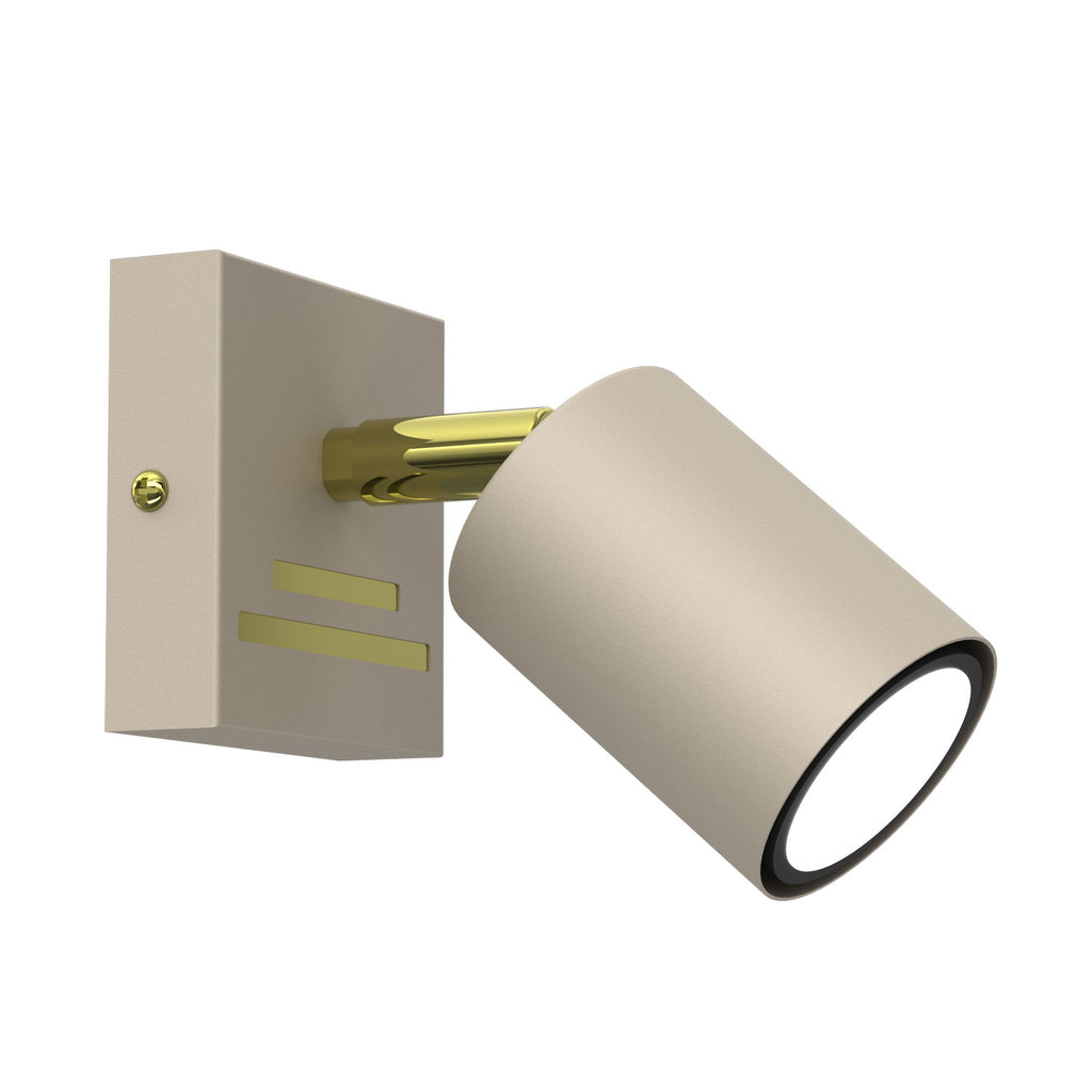 spot Striper beige/gold 1xGU10